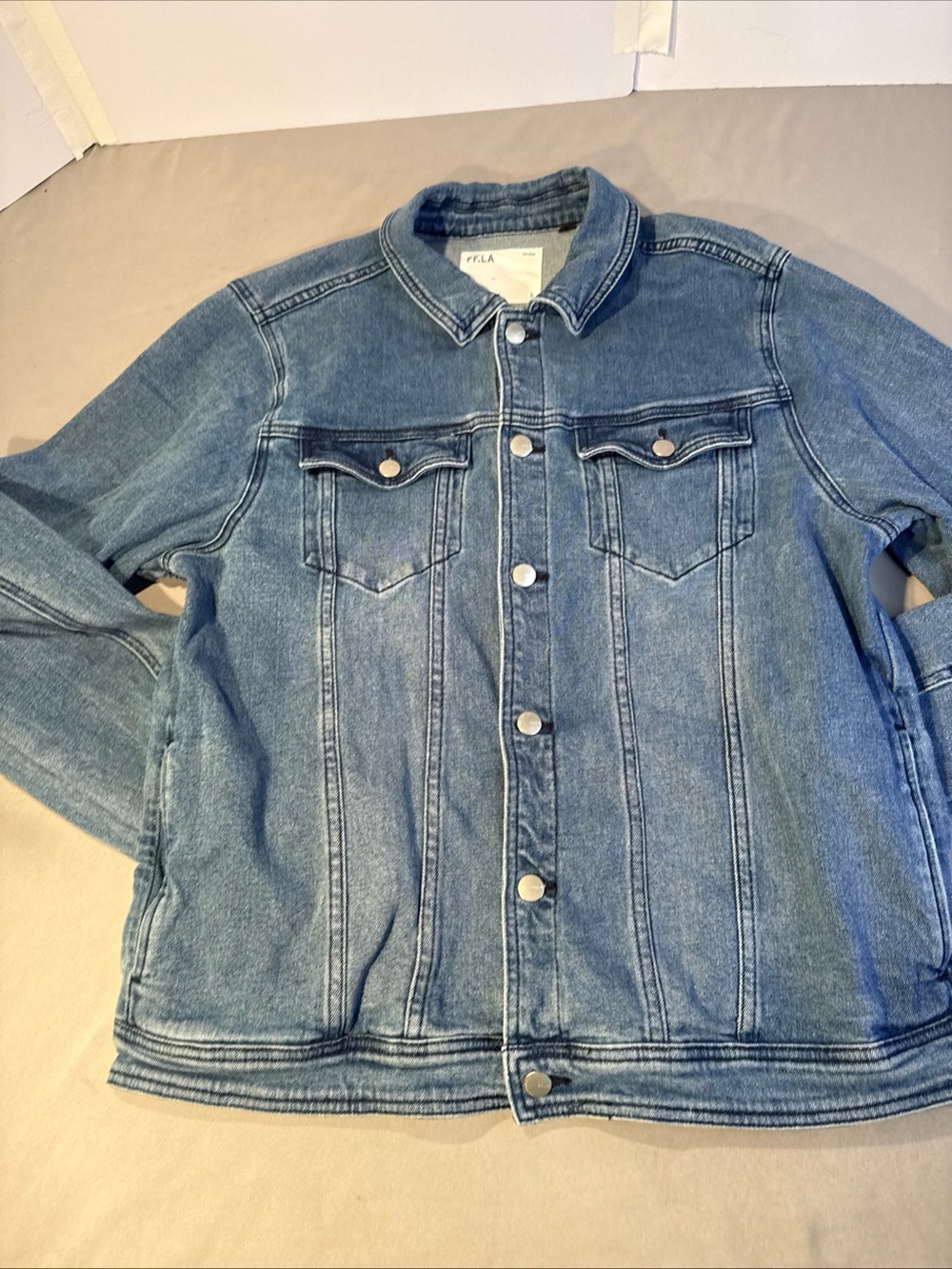 Fila Light Blue Denim Shirt Jacket